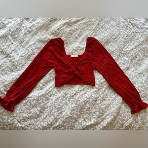 Red Knot crop top!